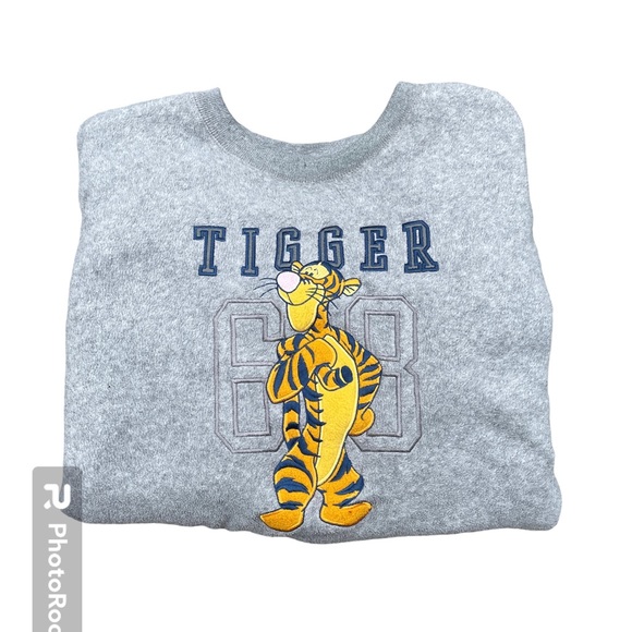 Disney Other - VINTAGE RARE DISNEY TIGGER CREWNECK XXL